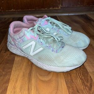 New Balance Fresh Foam Running Shoes Blue Pink Purple Women's 7.5